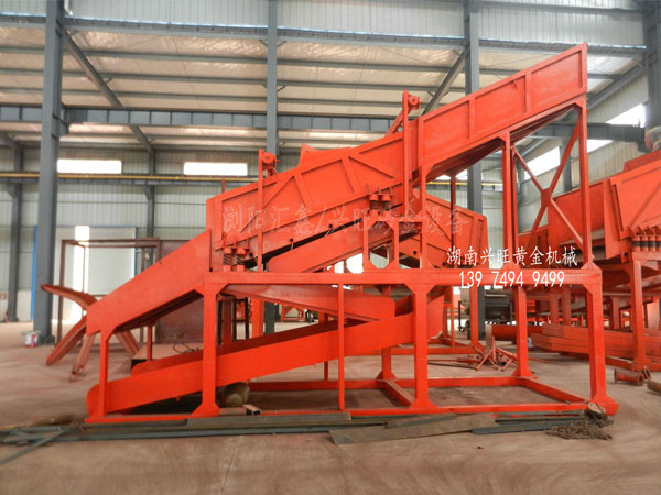 2-移動選金溜槽 2-移動選金溜槽